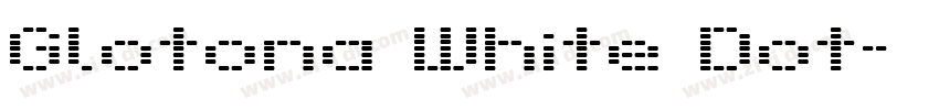 Glotona White Dot字体转换